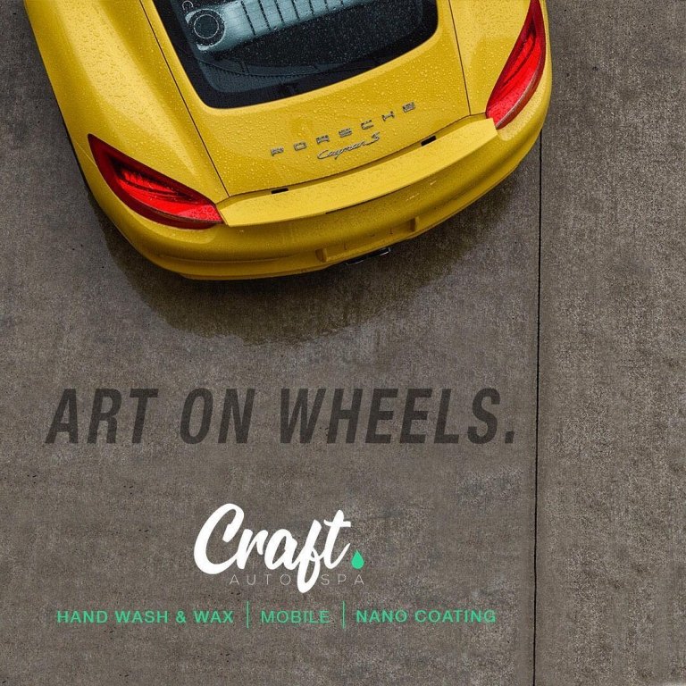 art on wheels; craft auto spa